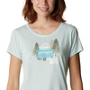 image:imageColumbia Womens Daisy Days Short Sleeve Graphic TeeIcy Morn HeatherVan Life