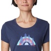 image:imageColumbia Womens Daisy Days Short Sleeve Graphic TeeNocturnal HeatherHappier Outdoors