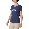 image:imageColumbia Womens Daisy Days Short Sleeve Graphic TeeNocturnal HeatherHappier Outdoors