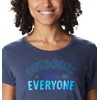 image:imageColumbia Womens Daisy Days Short Sleeve Graphic TeeNocturnal HeatherSeek Outdoors