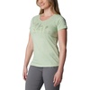 image:imageColumbia Womens Daisy Days Short Sleeve Graphic TeeSage Leaf HeatherFloral Friends