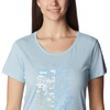 image:imageColumbia Womens Daisy Days Short Sleeve Graphic TeeSpring Blue HeatherFind Your Wild Graphic