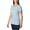 image:imageColumbia Womens Daisy Days Short Sleeve Graphic TeeSpring Blue HeatherFind Your Wild Graphic