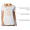 image:imageColumbia Womens Daisy Days Short Sleeve Graphic TeeWhiteFind Your Wild Graphic