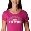 image:imageColumbia Womens Daisy Days Short Sleeve Graphic TeeWild Fuchsia HeatherSeek Outdoors