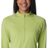 image:imageColumbia Womens Endless Trail Half Zip Mesh Long SleeveNapa Green