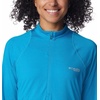 image:imageColumbia Womens Endless Trail Half Zip Mesh Long SleeveOcean Blue
