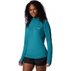 image:imageColumbia Womens Endless Trail Half Zip Mesh Long SleeveRiver Blue