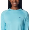 image:imageColumbia Womens Fork Stream Long Sleeve ShirtAquamarineEve Logo