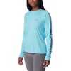 image:imageColumbia Womens Fork Stream Long Sleeve ShirtAquamarineEve Logo