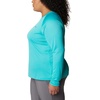image:imageColumbia Womens Fork Stream Long Sleeve ShirtBright AquaNocturnal Graphic
