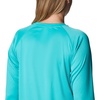 image:imageColumbia Womens Fork Stream Long Sleeve ShirtBright AquaNocturnal Graphic
