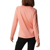 image:imageColumbia Womens Fork Stream Long Sleeve ShirtCoral ReefWhite Logo