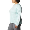 image:imageColumbia Womens Fork Stream Long Sleeve ShirtIcy MornWhite Logo
