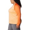image:imageColumbia Womens Fork Stream Long Sleeve ShirtPeachWild Geranium Graphic