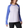 image:imageColumbia Womens Fork Stream Long Sleeve ShirtPurple TintPurple Lotus Graphic