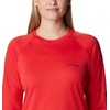 image:imageColumbia Womens Fork Stream Long Sleeve ShirtRed LilyNocturnal Logo