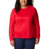 image:imageColumbia Womens Fork Stream Long Sleeve ShirtRed LilyNocturnal Logo