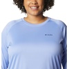 image:imageColumbia Womens Fork Stream Long Sleeve ShirtSerenityDark Nocturnal Logo