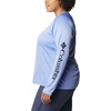 image:imageColumbia Womens Fork Stream Long Sleeve ShirtSerenityDark Nocturnal Logo
