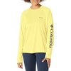 image:imageColumbia Womens Fork Stream Long Sleeve ShirtSun GlowNocturnal Logo