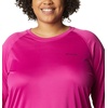 image:imageColumbia Womens Fork Stream Long Sleeve ShirtWild FuchsiaDark Nocturnal Logo