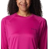 image:imageColumbia Womens Fork Stream Long Sleeve ShirtWild FuchsiaNocturnal Logo