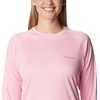 image:imageColumbia Womens Fork Stream Long Sleeve ShirtWild RoseSunset Orange Logo