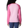 image:imageColumbia Womens Fork Stream Long Sleeve ShirtWild RoseSunset Orange Logo