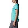 image:imageColumbia Womens Hike Graphic Short Sleeve TeeElectric Turquoise Heather