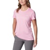 image:imageColumbia Womens Hike Graphic Short Sleeve TeeWild Rose Heather