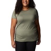 image:imageColumbia Womens Leslie Falls Short SleeveStone Green