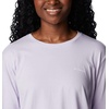 image:imageColumbia Womens North Cascades Back Graphic Long Sleeve TeePurple TintPdx Tested Tough Graphic