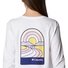 image:imageColumbia Womens North Cascades Back Graphic Long Sleeve TeeWhiteSun Trek Trails