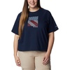 image:imageColumbia Womens North Cascades Graphic Short Sleeve TeeCollegiate NavyStarry Peaks Graphic