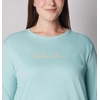 image:imageColumbia Womens North Cascades Long Sleeve TeeAqua Haze  Simply Scripted