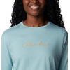 image:imageColumbia Womens North Cascades Long Sleeve TeeAqua Haze  Simply Scripted