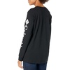 image:imageColumbia Womens North Cascades Long Sleeve TeeBlack  Csc Branded Sleeve