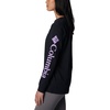 image:imageColumbia Womens North Cascades Long Sleeve TeeBlack  Gumdrop Gem Columbia
