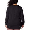 image:imageColumbia Womens North Cascades Long Sleeve TeeBlackCsc Sleeve Logo