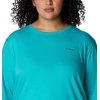 image:imageColumbia Womens North Cascades Long Sleeve TeeBright Aqua  Nocturnal Gem Columbia