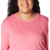 image:imageColumbia Womens North Cascades Long Sleeve TeeCamellia Rose  Nocturnal Gem Columbia