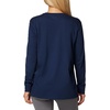 image:imageColumbia Womens North Cascades Long Sleeve TeeCollegiate NavyDimensional Gem Omblur