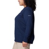 image:imageColumbia Womens North Cascades Long Sleeve TeeCollegiate NavyDimensional Gem Omblur