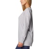 image:imageColumbia Womens North Cascades Long Sleeve TeeColm Grey HthrDimensional Gem Omblur