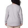 image:imageColumbia Womens North Cascades Long Sleeve TeeColm Grey HthrDimensional Gem Omblur