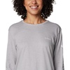 image:imageColumbia Womens North Cascades Long Sleeve TeeColumbia Grey HeatherCsc Sleeve Logo