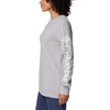 image:imageColumbia Womens North Cascades Long Sleeve TeeColumbia Grey HeatherCsc Sleeve Logo
