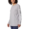 image:imageColumbia Womens North Cascades Long Sleeve TeeColumbia Grey HeatherCsc Sleeve Logo