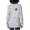 image:imageColumbia Womens North Cascades Long Sleeve TeeColumbia Grey HeatherLinear Drifts
